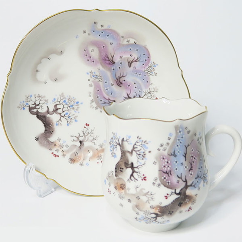 マイセン MEISSEN アーモンドの木 コーヒーカップ＆ソーサー